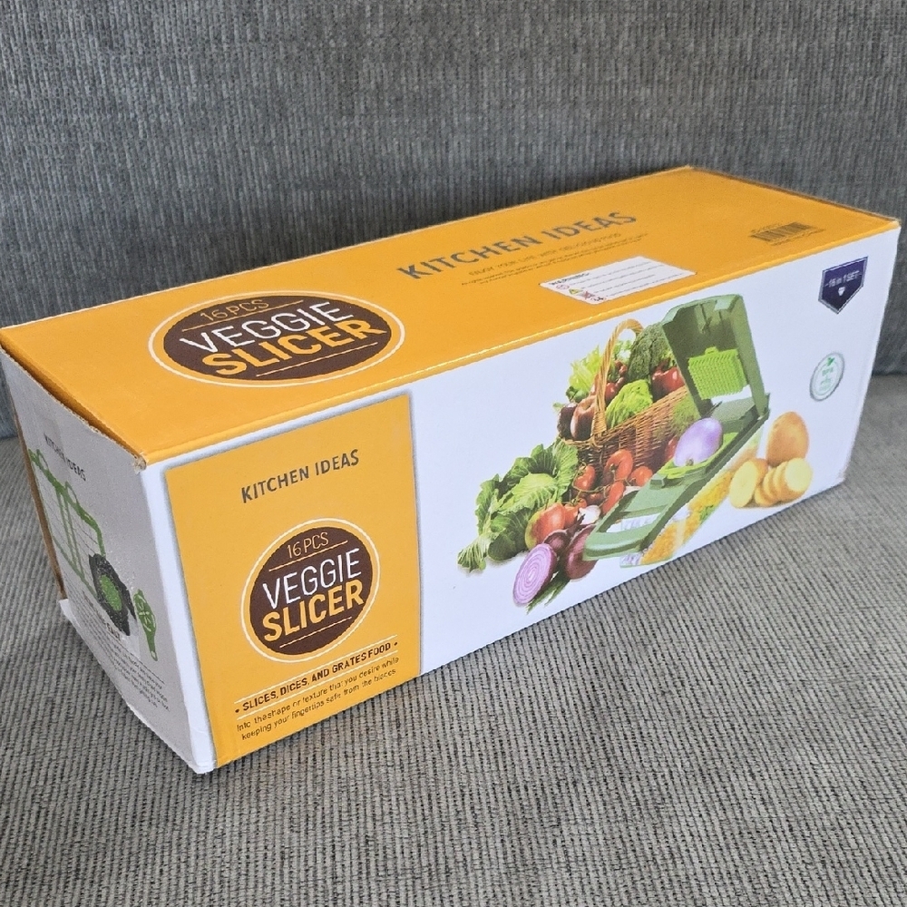 Kitchen Ideas 16 Pcs Veggie Slicer - Picture 12 of 12